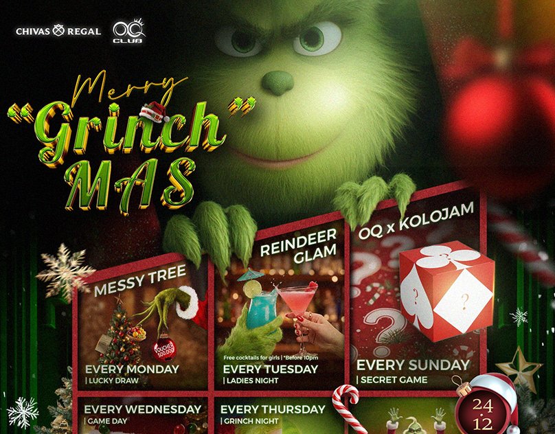 SIXNATURE-x-OQ-GRINCHMAS-NOEL-CAMPAIGN